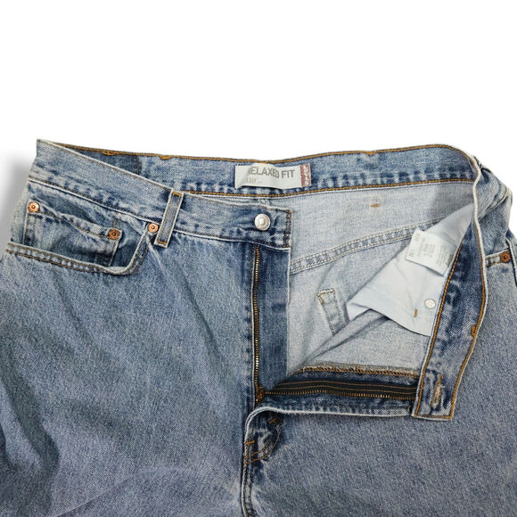 Levi’s 550 Relaxed Fit Taper Jeans W38 L32 Medium Stonewash Loose Baggy Y2K VTG - Picture 6 of 11